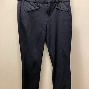 Gap navy blue signature skinny ankle pants 6P